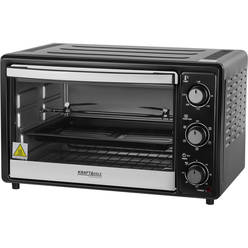 Elektrický varič 30L 1650W funkcia rotisserie+príslušenstvo KD4111