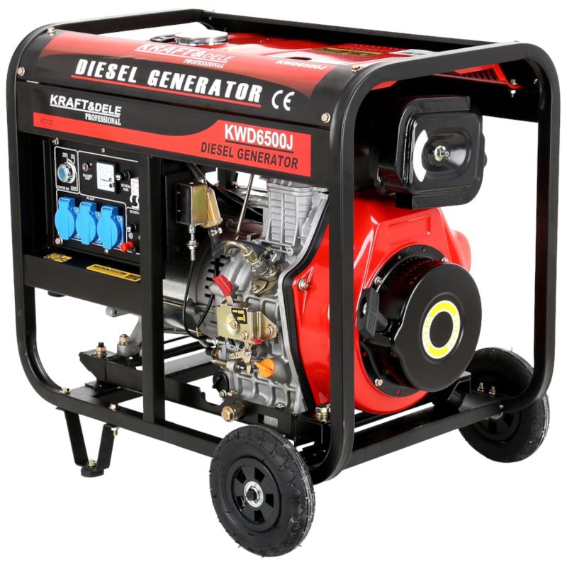 Dieselová elektrocentrála 6500W 12/230V KD122