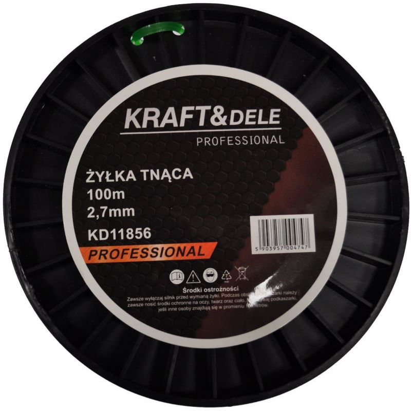 Żyłka tnąca 100m 2,7mm² KD11856