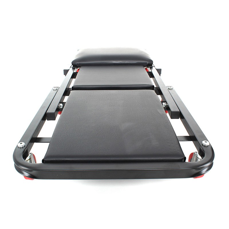 Leżak warsztatowy, siedzisko KD378 składane Leżanka