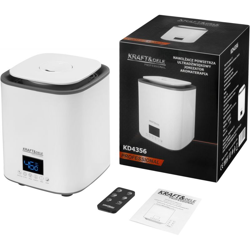 Nawilżacz ultradźwiękowy z pilotem 3.1L 30W KD4356