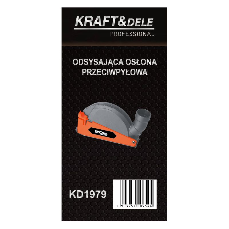 Osłona przeciwpyłowa odsysająca do szlifierki 125mm KD1979