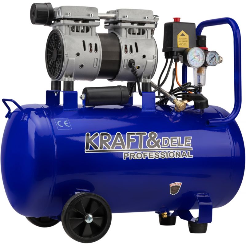 Kompresor bezolejowy 50L 1500W 290L/min KD4048