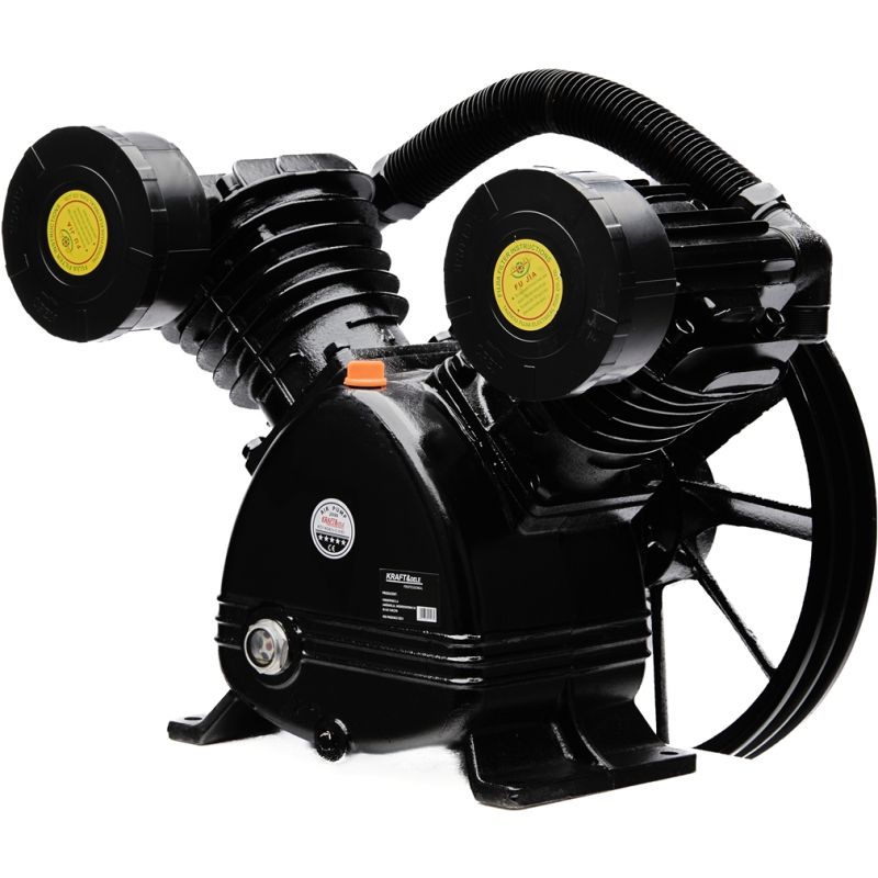 Kompresor s piestovým pohonom, 4 kW, dvojvalcový, model KD1404