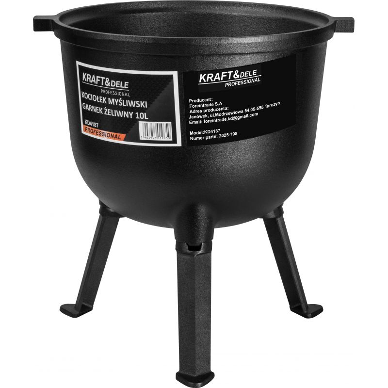 Lovecký kotol / liatinový kotol 10L KD4187