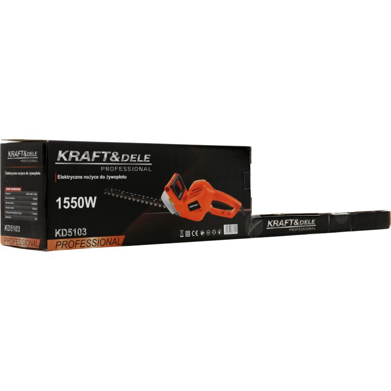 Elektryczne nożyce do żywopłotu 1800W KD5103
