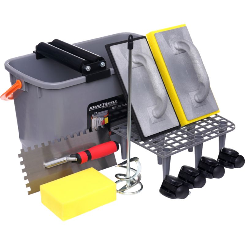Wiadro glazurnicze 24L zestaw KD10785