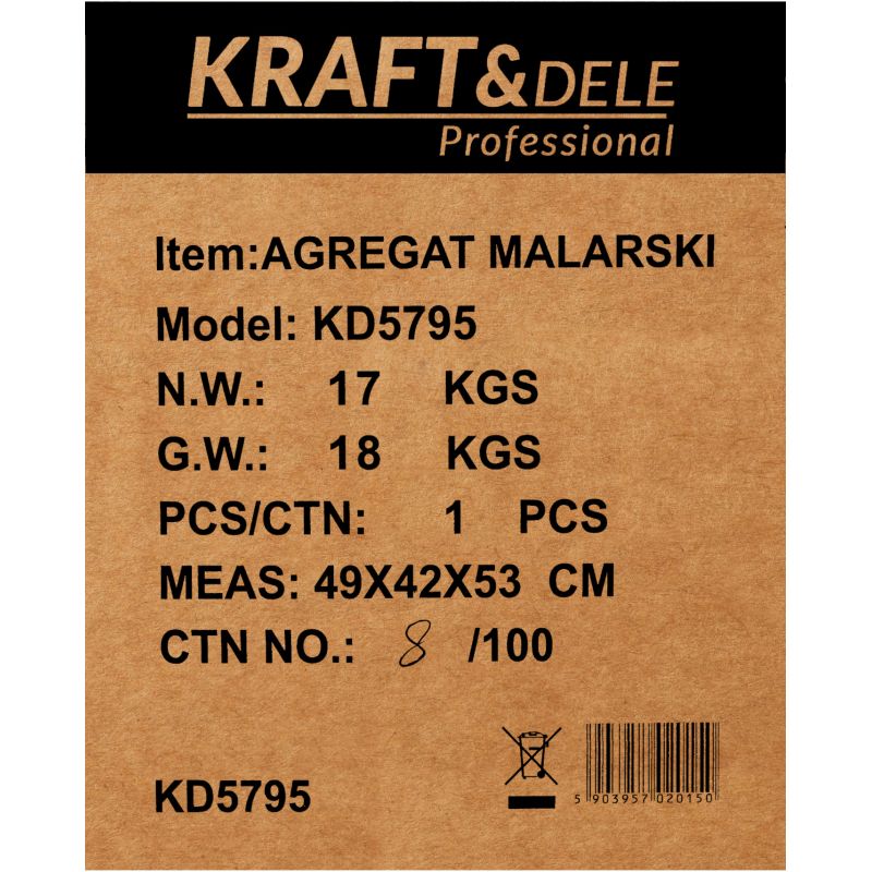 Agregat malarski KD5795