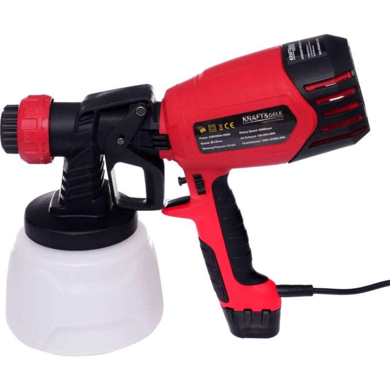 Pistolet natryskowy 450W 1000ml KD1655