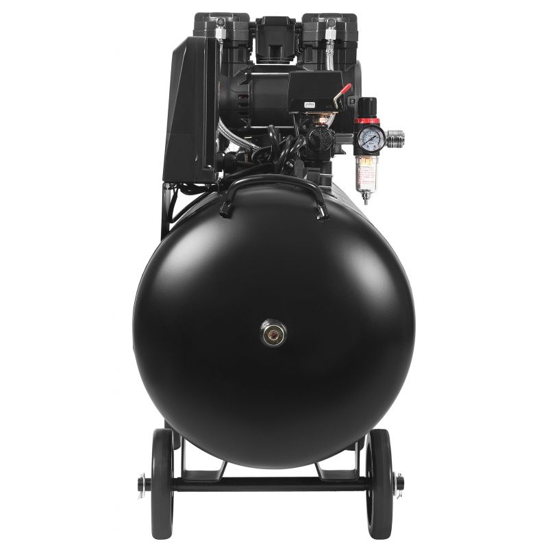 Kompresor bezolejowy 200L 3x2200W + separator i manometr z gliceryną KD4084