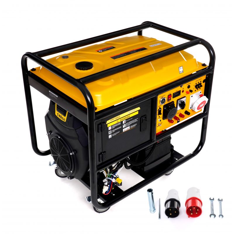 Trojfázový generátor s výkonom 13 / 15 kW, model KD196