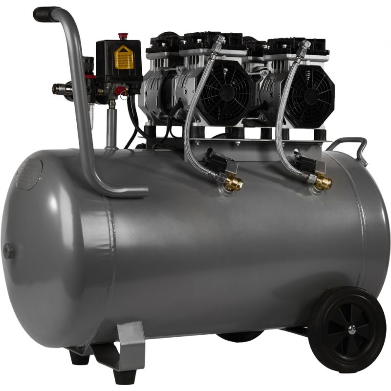 Kompresor bezolejowy 100L / 2 x 1500W KD1398