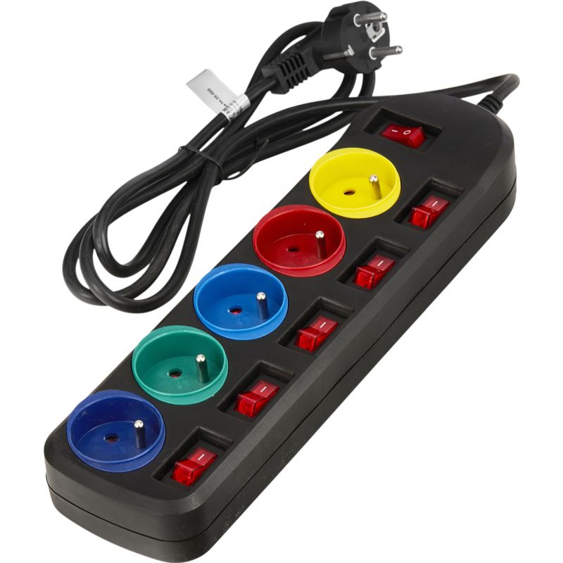 Przedłużacz 5m 5gniazd KD4002