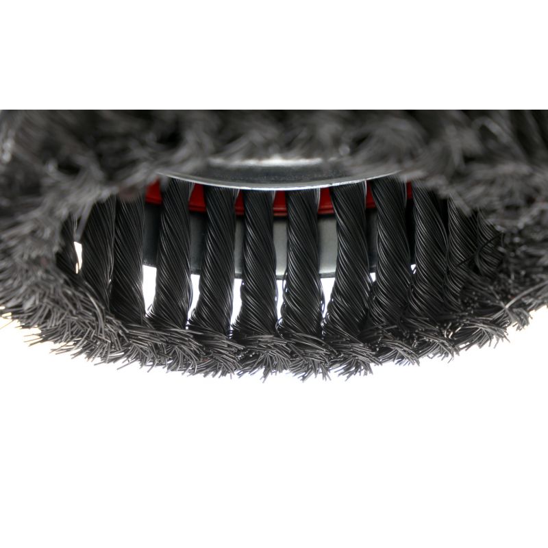 Szczotka czołowa pleciona + opaska KD10977