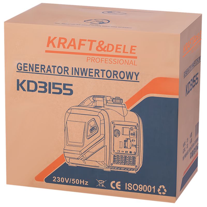Inverterový generátor 2,6 kw KD3155