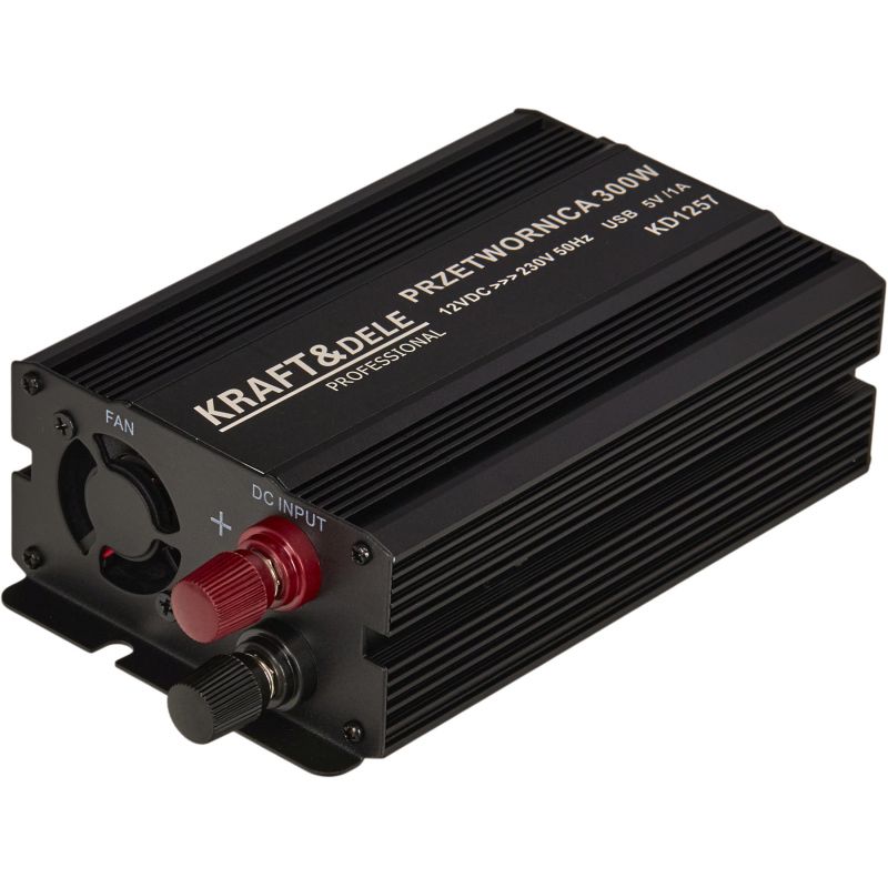 Przetwornica napięcia 12V na 230V 300 / 600W CZYSTA SINUSOIDA KD1257