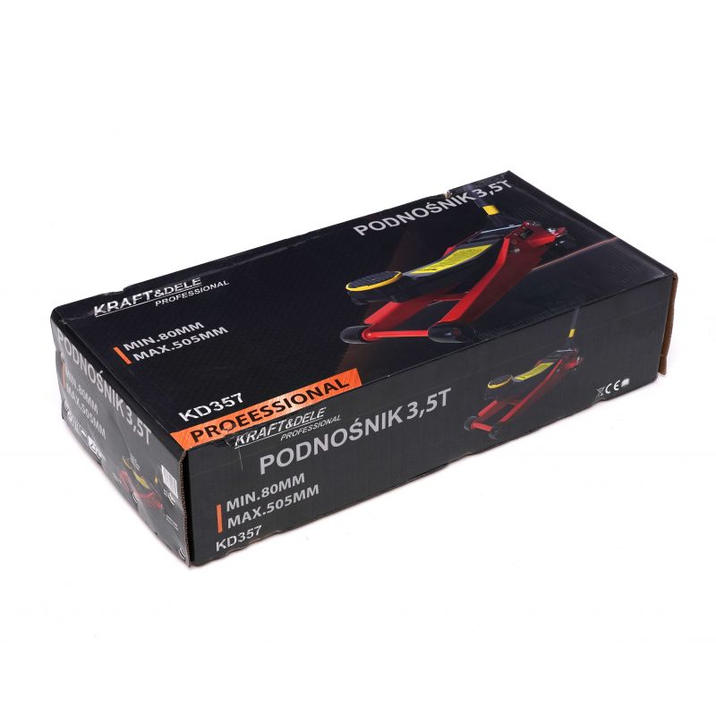 Podnośnik z pedałem 3,5T 80-505mm KD357