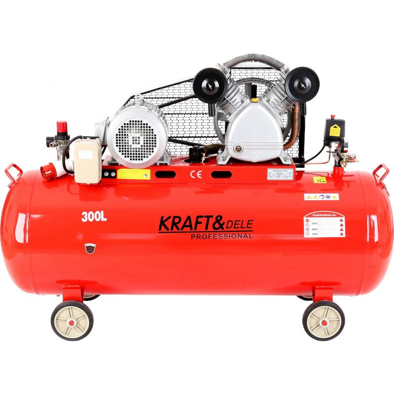 Olejový kompresor 300L 400V KD1410, so separátorom