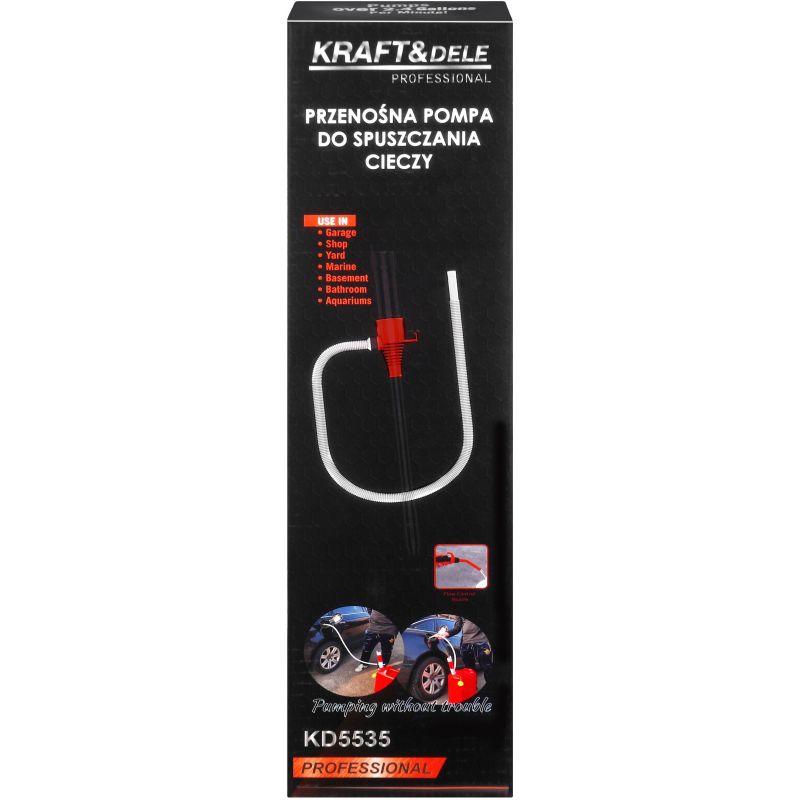 Przenośna pompa do spuszczania cieczy KD5535