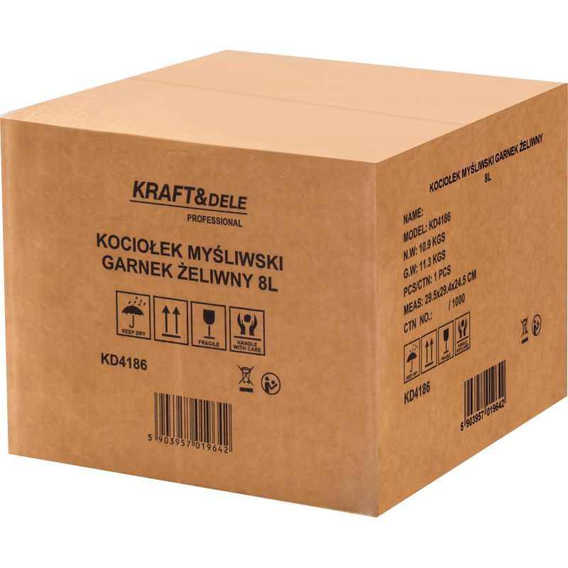 Lovecký kotol / liatinový kotol 8L KD4186