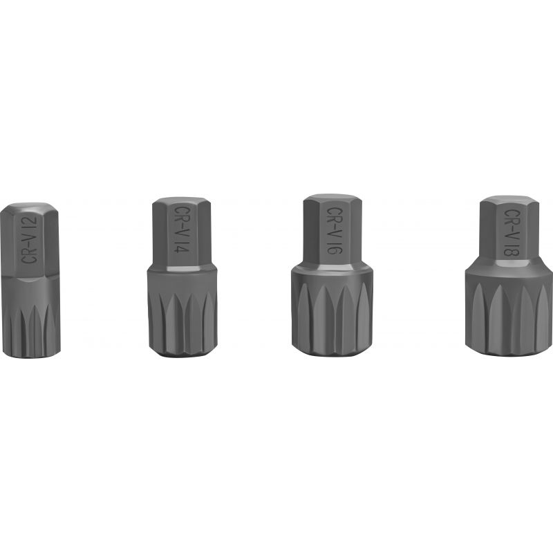 Zestaw bitów M4-M18 SPLINE 22 el. KD10539