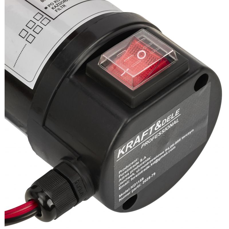 Pompa do Spuszczania Ropy Oleju 12V KD1159 pompka