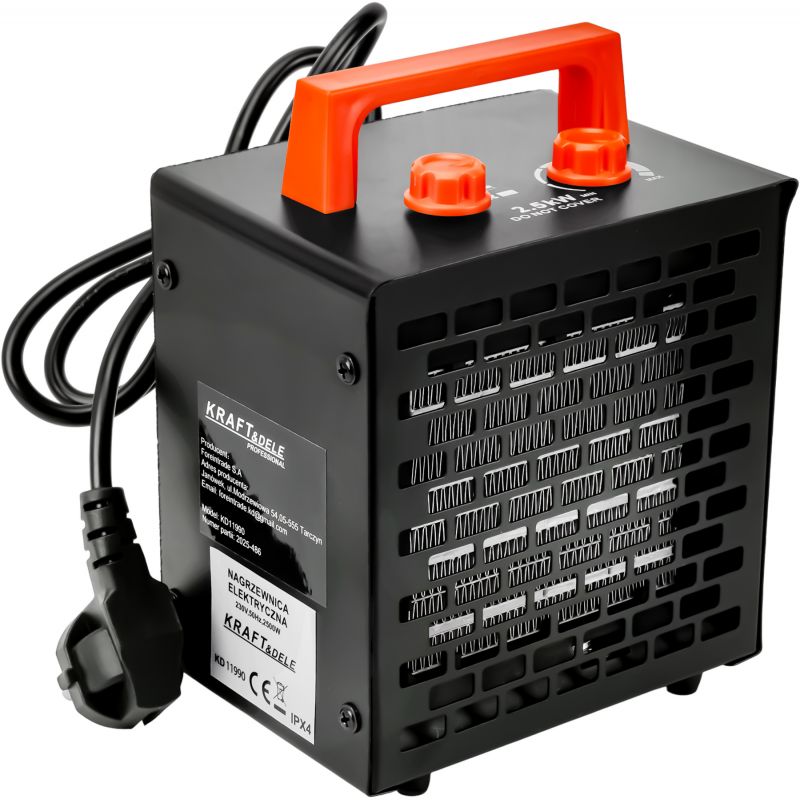 Elektrický ohrievač 2500 W, model KD11990