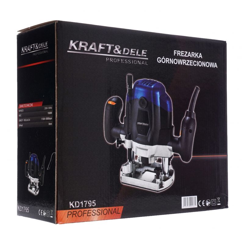 Frezarka górnowrzecionowa 1900W KD1795