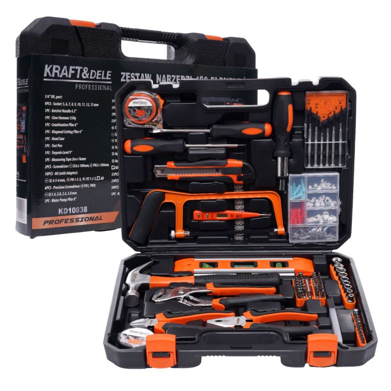 Zestaw narzędzi 180el. KD10838