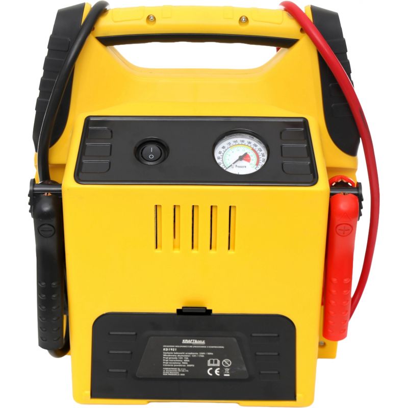 Jump starter 5W1 - urządzenie wielofunkcyjne - rozruch, kompresor, latarka KD1921