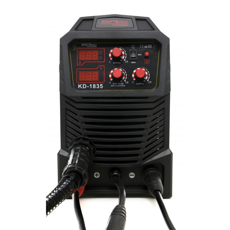 Spawarka inwertorowa mig/mag + mma +tig-lift KD1835