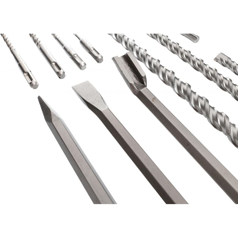 Zestaw 9 wierteł S4 + 3 dłuta SDS+ KD10206