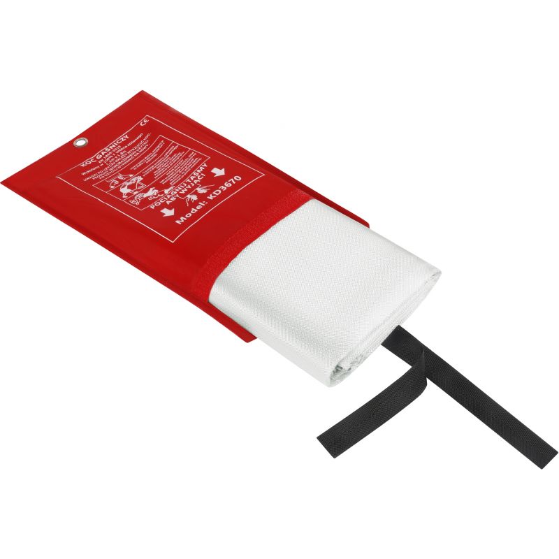 Koc gaśniczy 1,2x1,8M włókno szklane KD3670