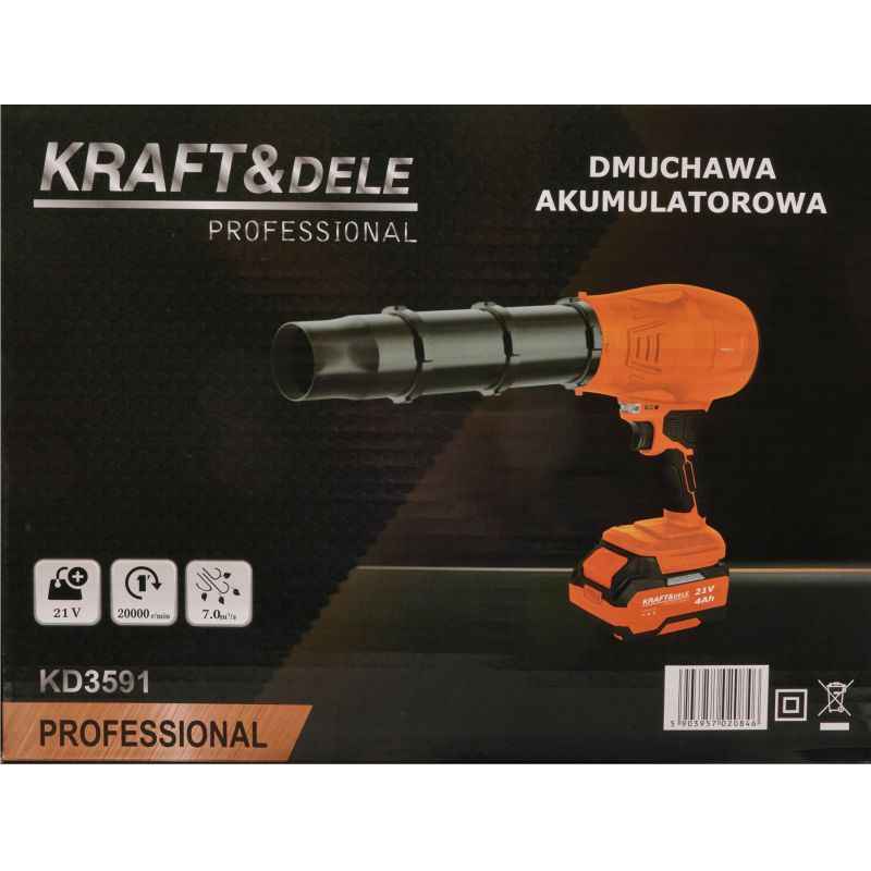 Dmuchawa akumulatorowa 21W 800W KD3591