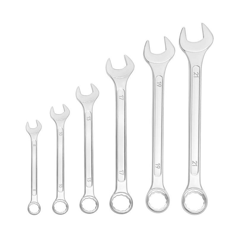 Klucze płasko-oczkowe 6el. KD10925