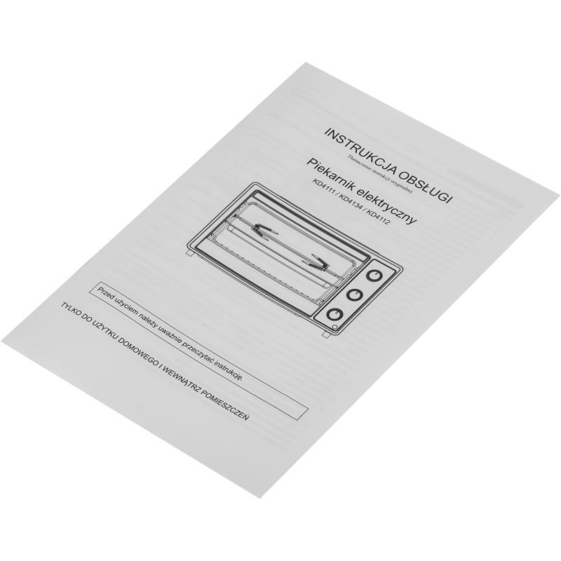 Elektrický sporák 45L 2000W funkcia ražňa+príslušenstvo KD4134