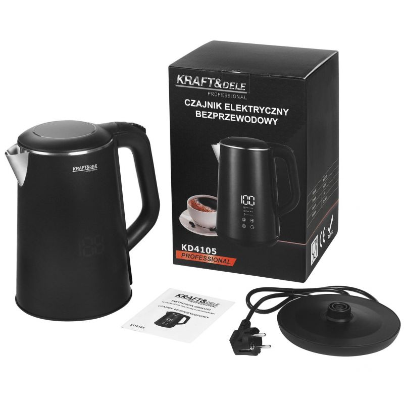 Rýchlovarná kanvica s reguláciou teploty 1,6 l 1500 W KD4105