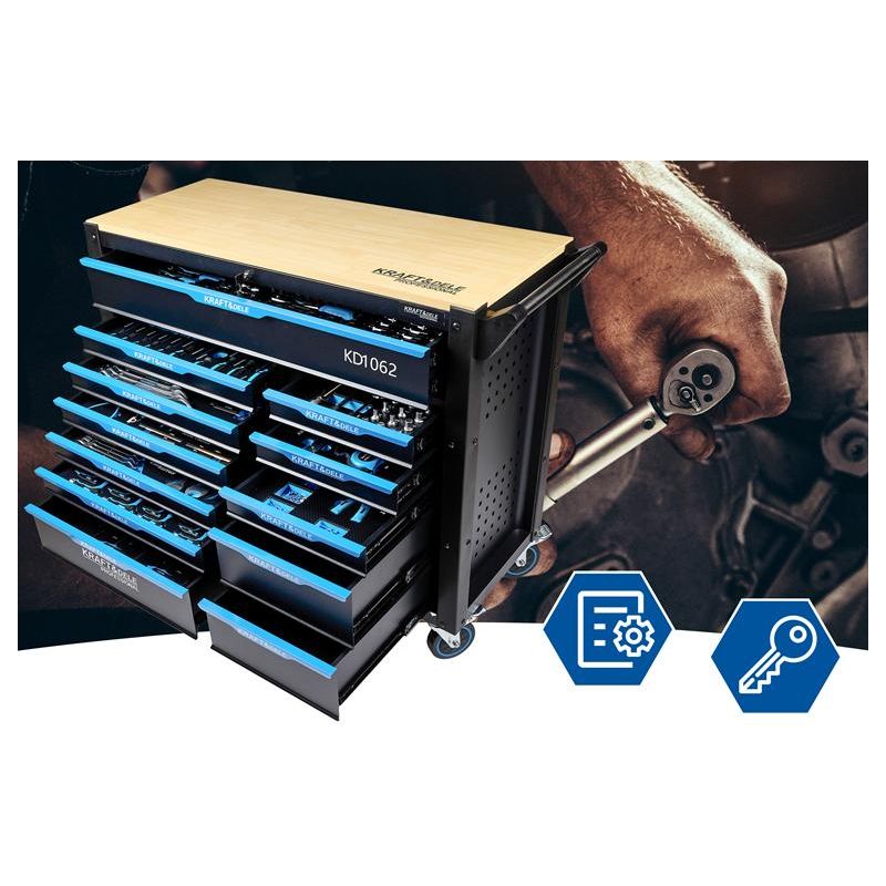 Szafka narzędziowa 501 elementów KD1062