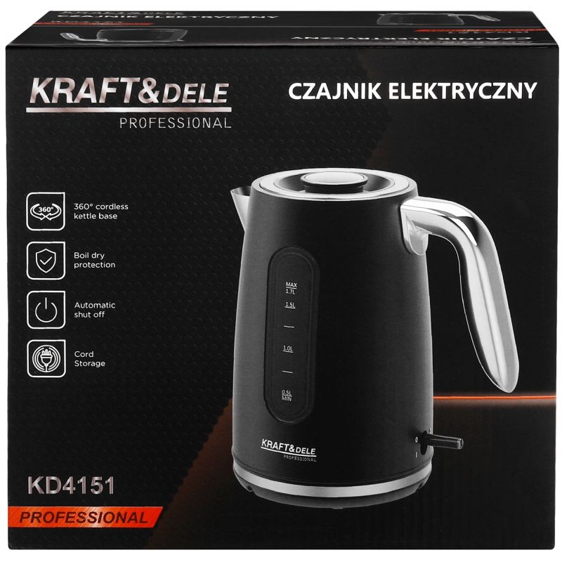 Rýchlovarná kanvica 2200W 1,7L KD4151