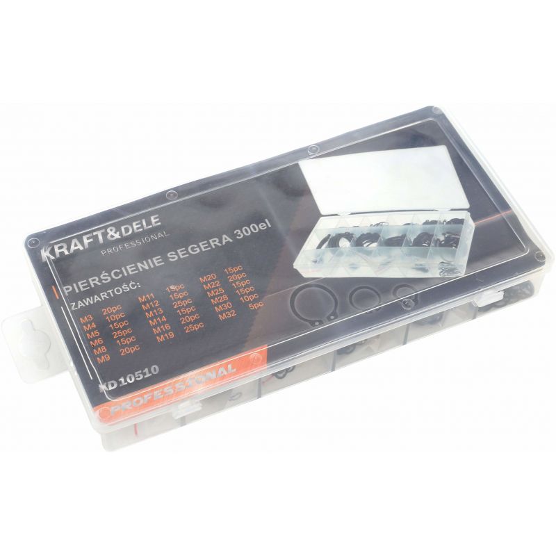 Pierścienie segera 300 szt KD10510