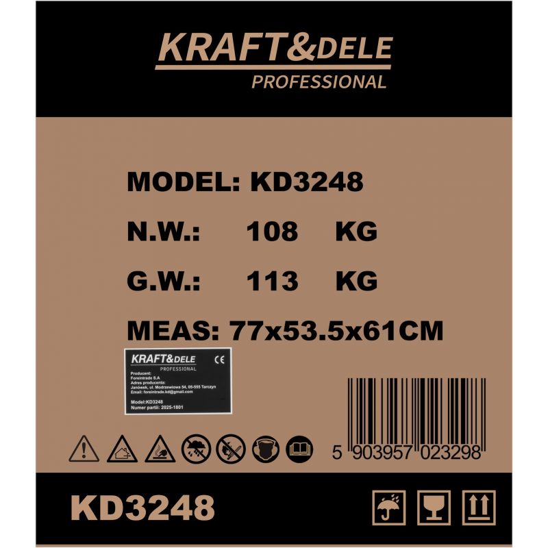 Agregat prądotwórczy 7kW 230/400V KD3248