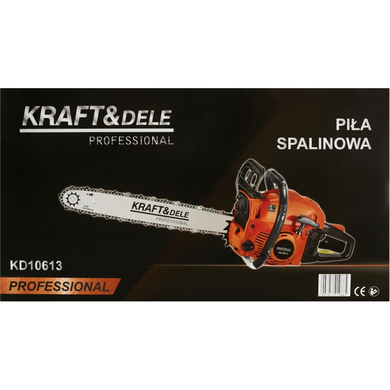 Piła spalinowa 5,9KM / 16" / 18" + Akcesoria KD10613