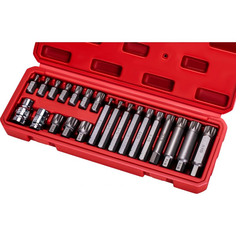 Zestaw bitów M4-M18 SPLINE 22 el. KD10539