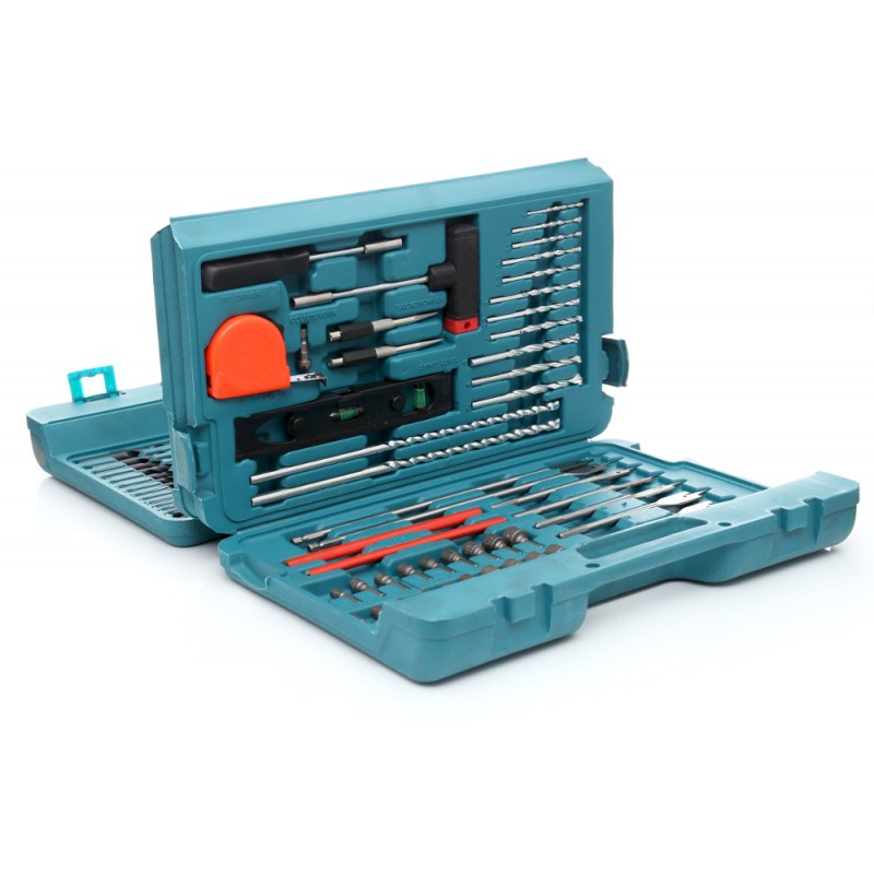 Wiertła, bity, nasadki Zestaw 217 el. KD990