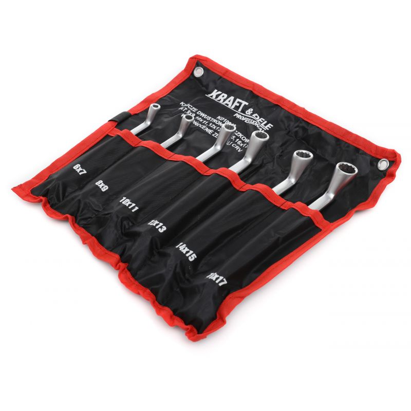 Klucze dwustronnie-oczkowe 6el. KD10940