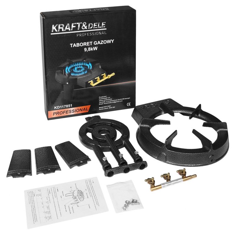 Taboret gazowy 9,8kW KD117851