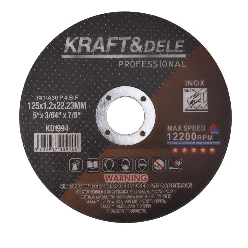 Tarcza do metalu 125x1.2x22,23 mm KD1994