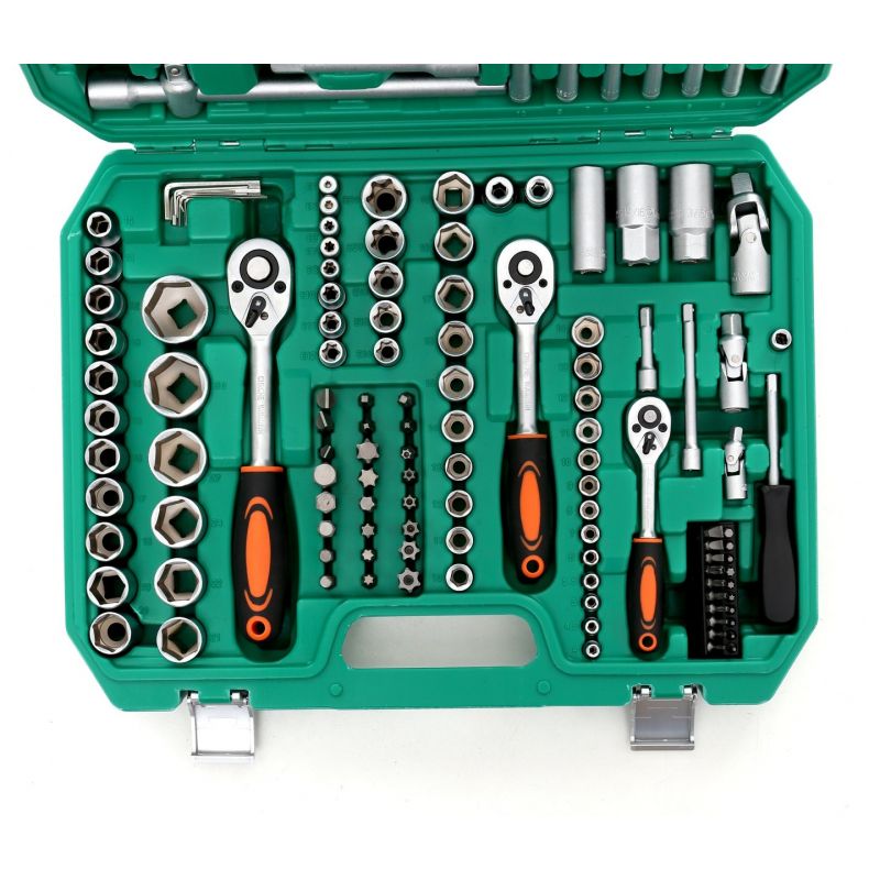 Zestaw Kluczy Klucze Nasadowe TORX KD308 172el. Walizka