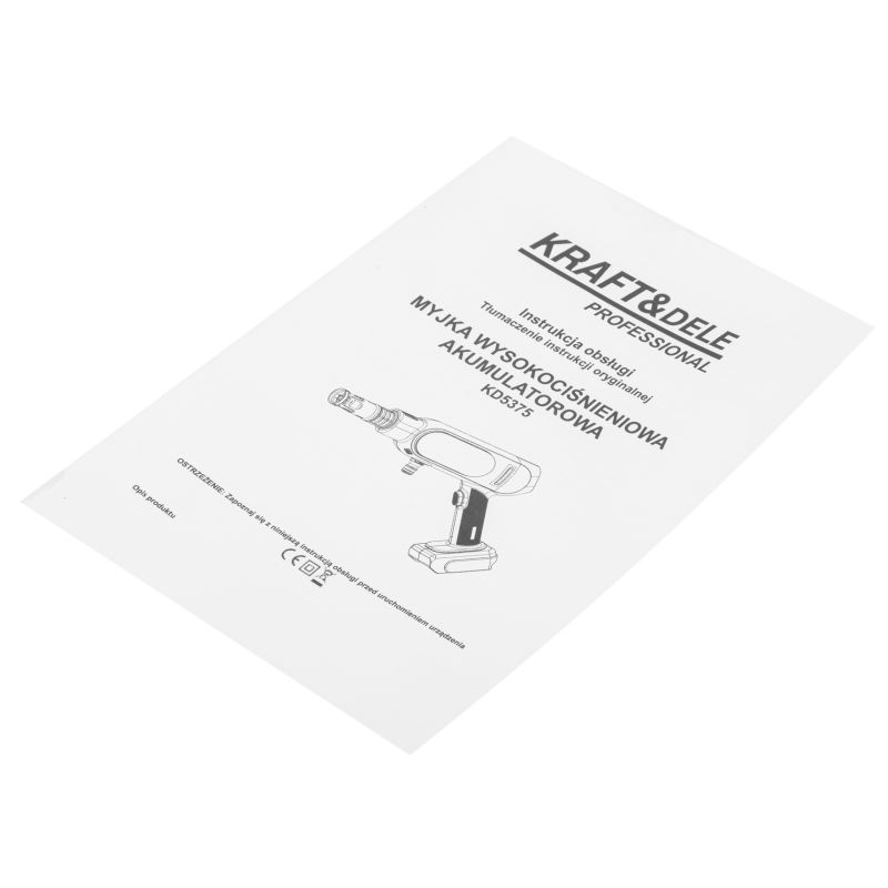 Myjka akumulatorowa 21V 3000mAh KD5375