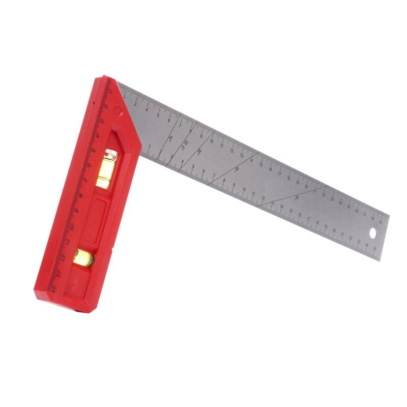 Kątownik z poziomicą 300mm KD10727